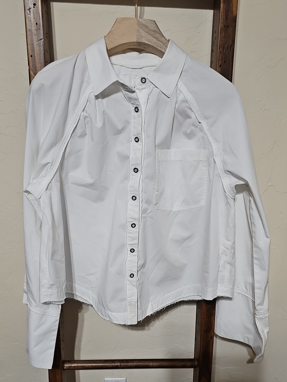 We The Free Wide Sleeve Button-Up Shirt
